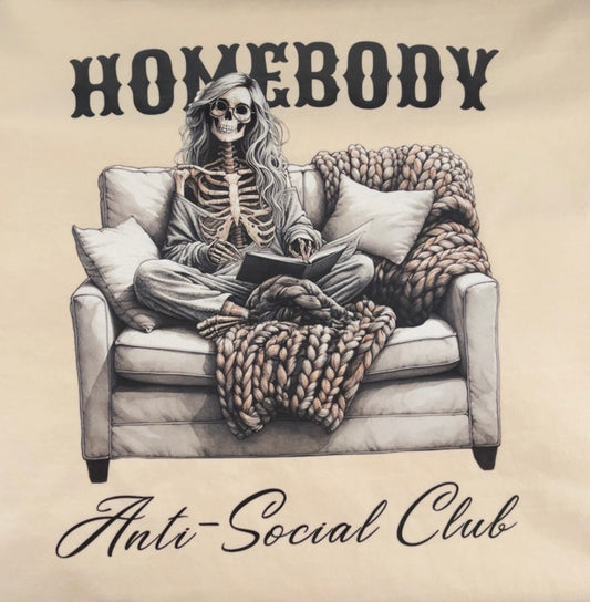 GLITTER HOMEBODY ANTI-SOCIAL CLUB